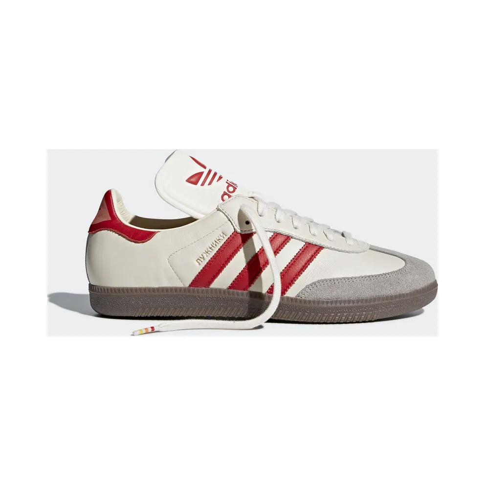 adidas Samba Classic OG White Scarlet Granite Chalk White/Scarlet/Clear Granite (CQ2216)