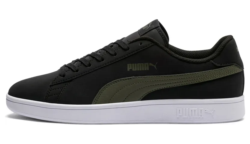 Puma Smash v2 Buck Zwart/Groen (365160-05)