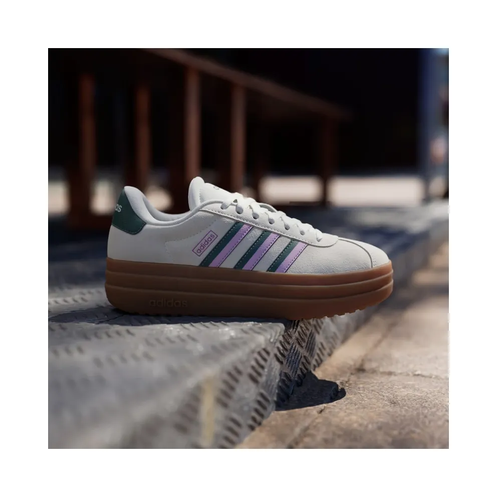 Adidas VL Court Bold Off White / Collegiate Green / Bliss Lilac (JI1788)