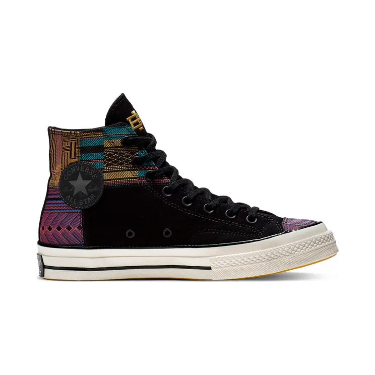 Converse Chuck 70 Hi ‘Black History Month’ Black/Egret/Yellow (165556C)