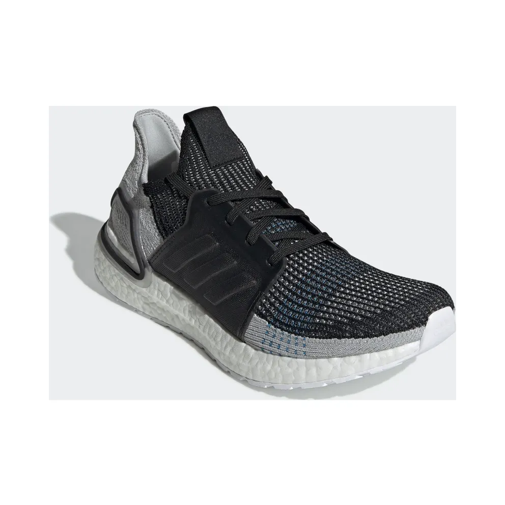 adidas Ultra Boost 19 Core Black Grey Six Shock Cyan Core Black/Grey Six/Shock Cyan (F35242)