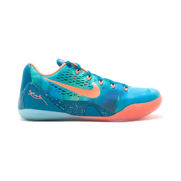 Nike Kobe 9 ‘Peach Jam’ Green Abyss/Bright Mango-Vvd Bl (695353-384)