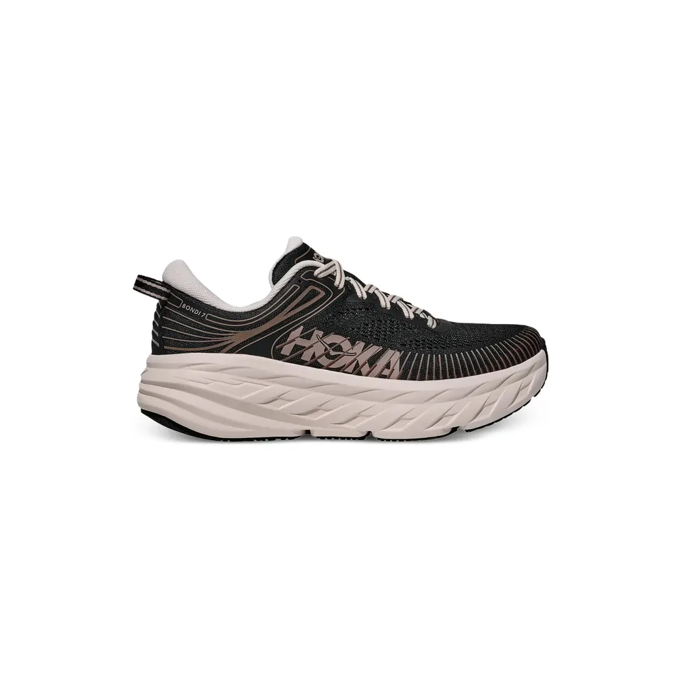 Hoka Bondi 7 Logo-print “Black/Neutrals” (1110519 BCKRS)