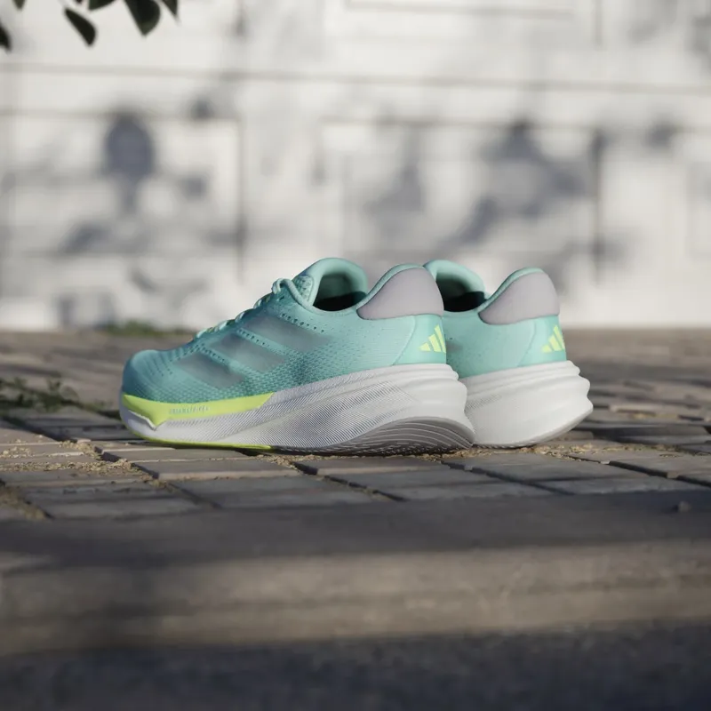 Adidas Supernova Stride 2.0 Running Shoes Semi Flash Aqua / Matte Silver / Cloud White (JR2958)