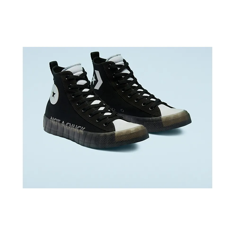 Converse UNT1TL3D High ‘Not a Chuck – Black’ Black/Black/White (169467C)