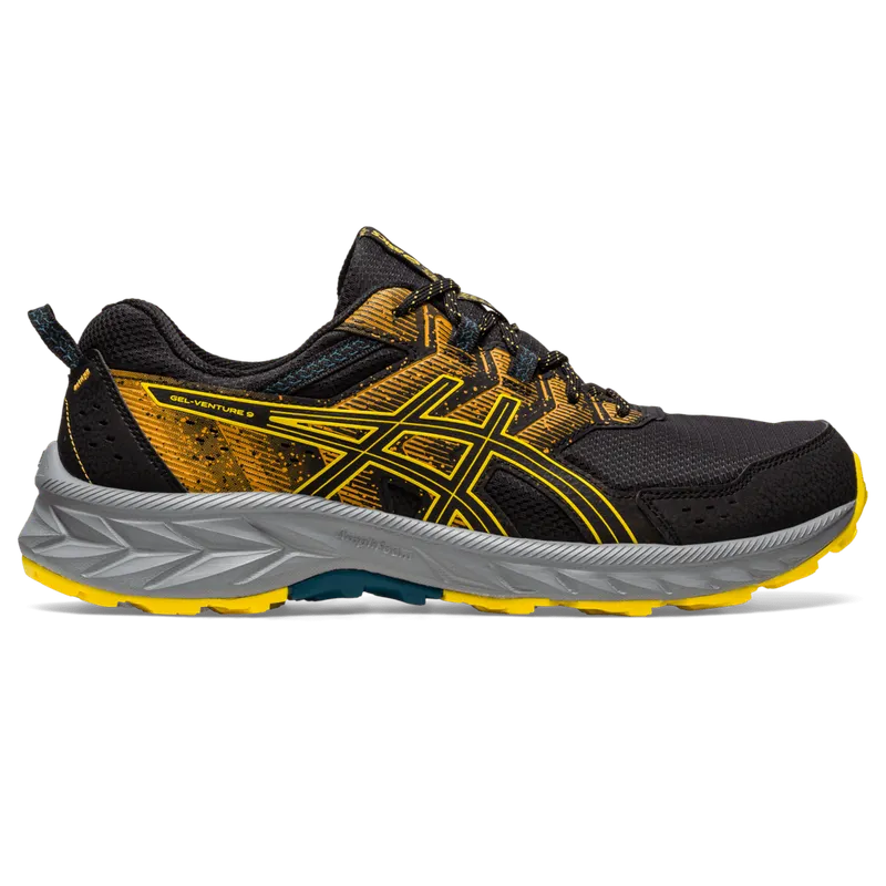 Asics GEL-VENTURE 9 Black/Golden Yellow (1011B486.004)