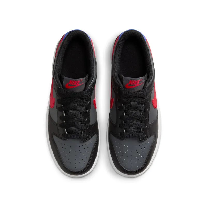 Nike Dunk Low GS “Black / University Red” (FV0373-001)