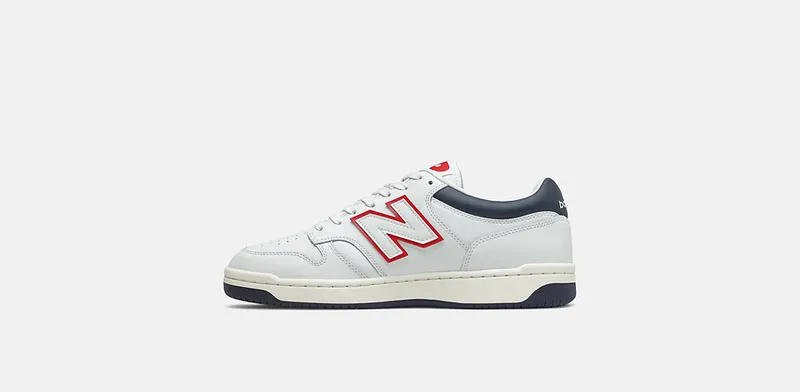New Balance New Balance  White/Navy (BB480LWG)