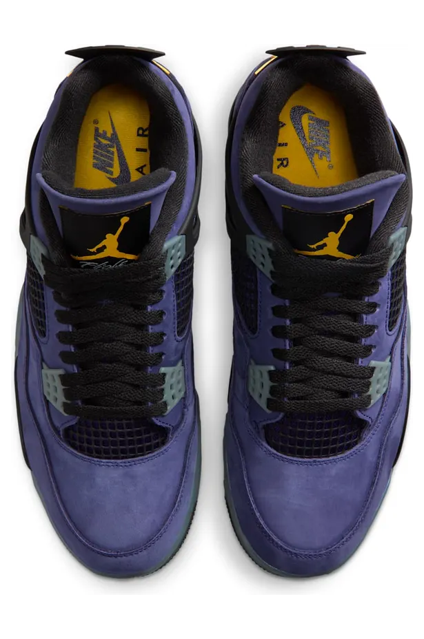 Air Jordan 4 “Lakers”: showtime in Imperial Purple (4)