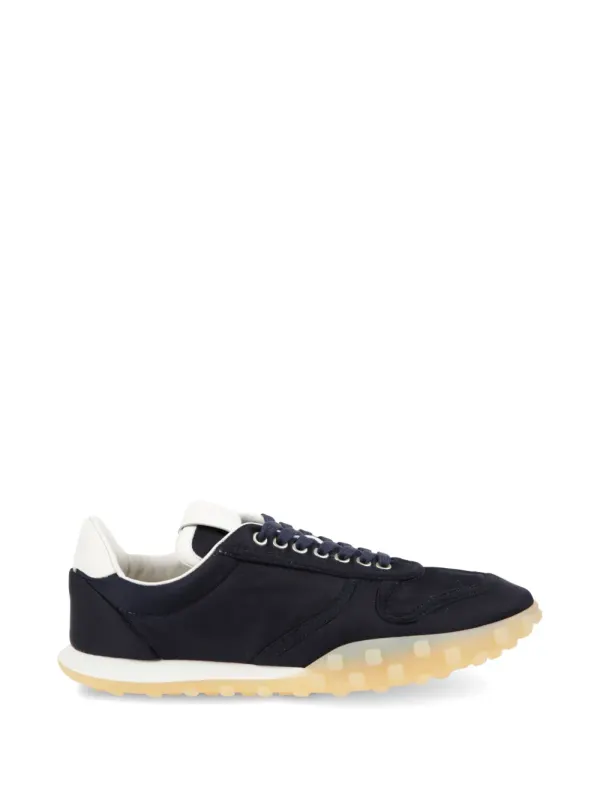 Jil Sander Moon low-top canvas sneakers – Blue (J33WS0053P7579MARINE)