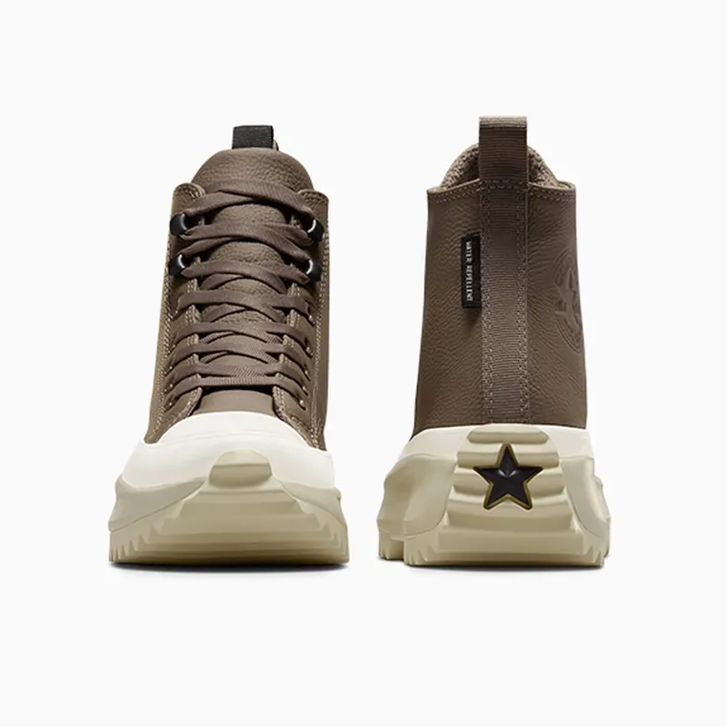 Converse Run Star Hike Platform Weatherized Leather Truffle/Black/Egret (A10049C)