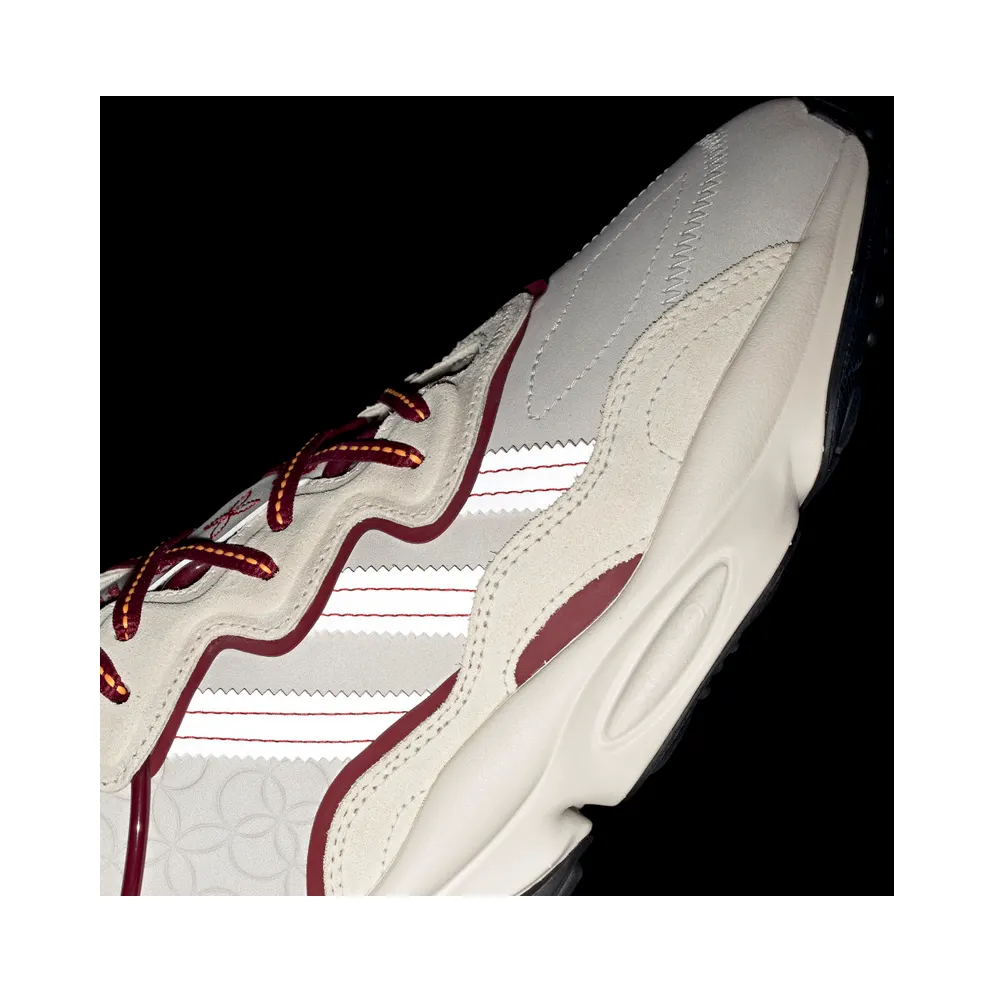 adidas OZWEEGO Chalk White / Off White / Collegiate Burgundy (GX8878)