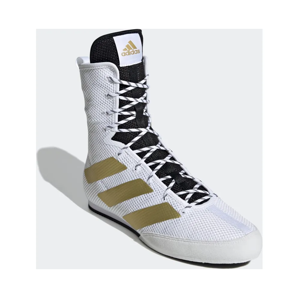 adidas Box Hog 3 Cloud White / Gold Metallic / Core Black (FX0562)