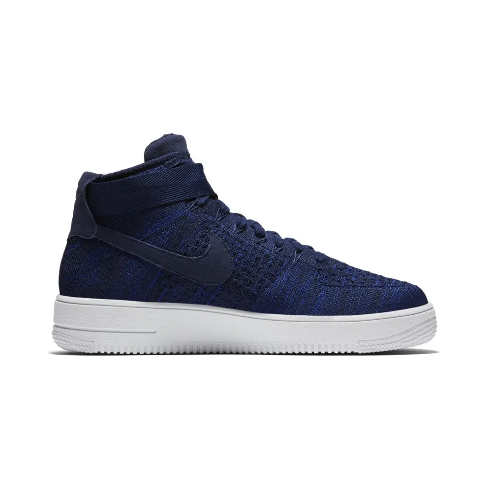 Nike Air Force 1 Ultra Flyknit Mid College Navy College Navy/College Navy-Black-White (817420-401)