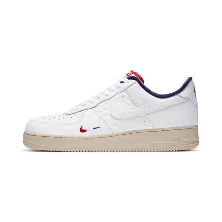 Nike Air Force 1 Low Kith Paris – “White / Red-navy” (CZ7927-100)