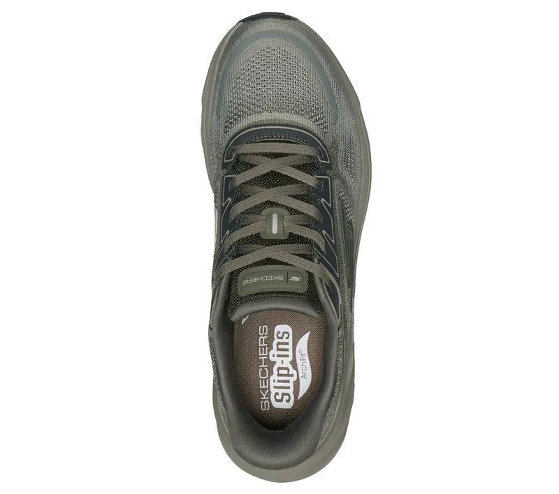 Skechers Slip-ins: GO RUN Glide-Step Arch Fit Sneaker Olijf