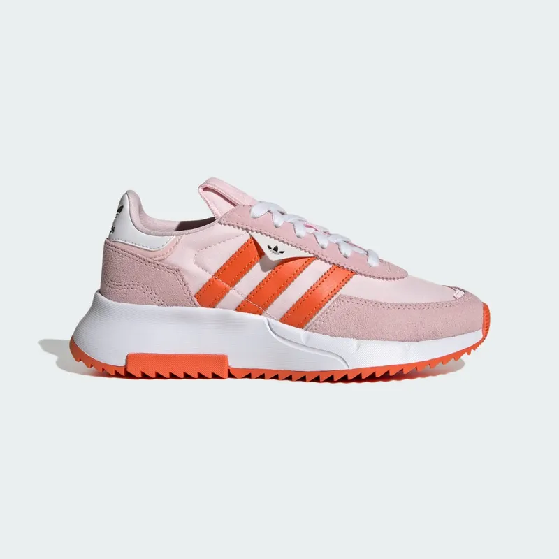 Adidas Retropy F2 Shoes Kids Clear Pink / Orange / Cloud White (IG9899)