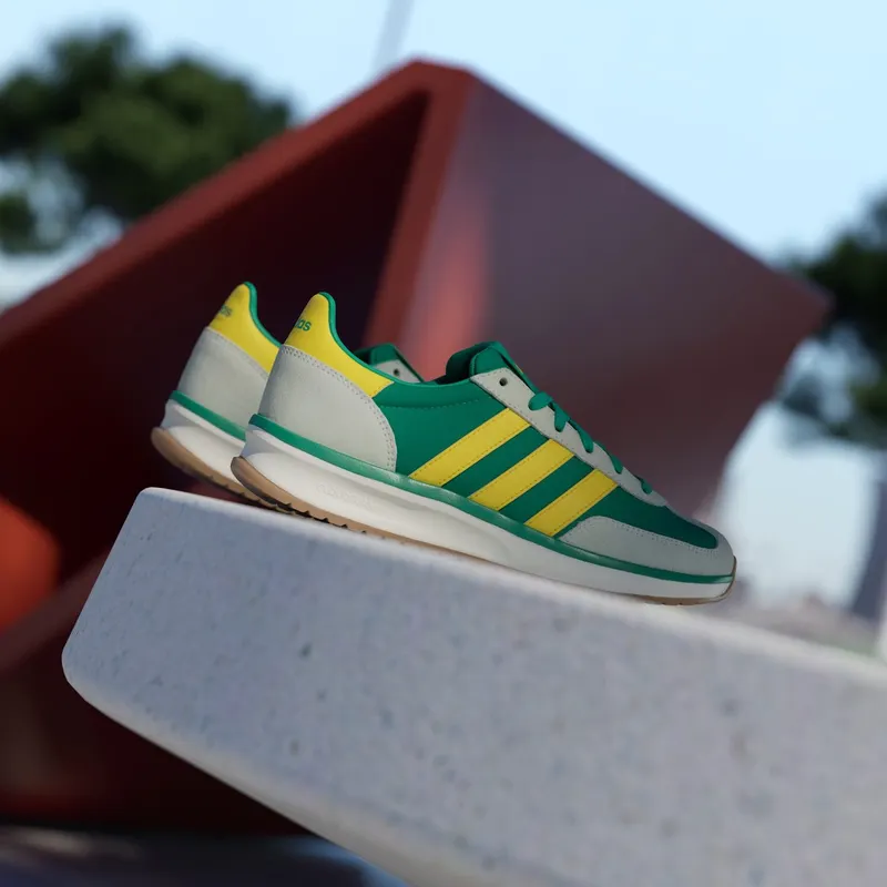 adidas Run 70s 2.0 Court Green Yellow (JR2423)
