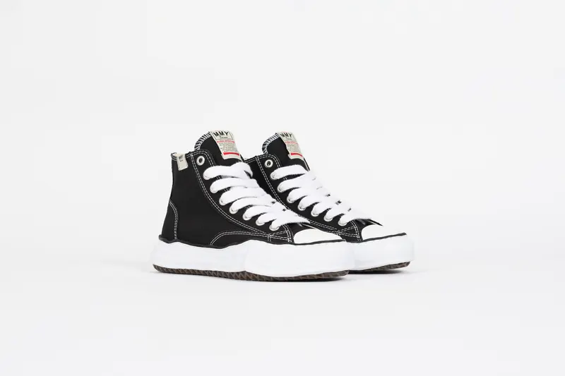 Maison Mihara Yasuhiro Peterson OG Sole Canvas High Black (A01FW701-BLK)