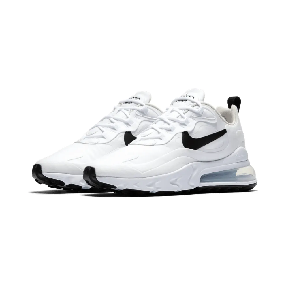 Nike Air Max 270 React White (W) White/Metallic Silver/Black (CI3899-101)