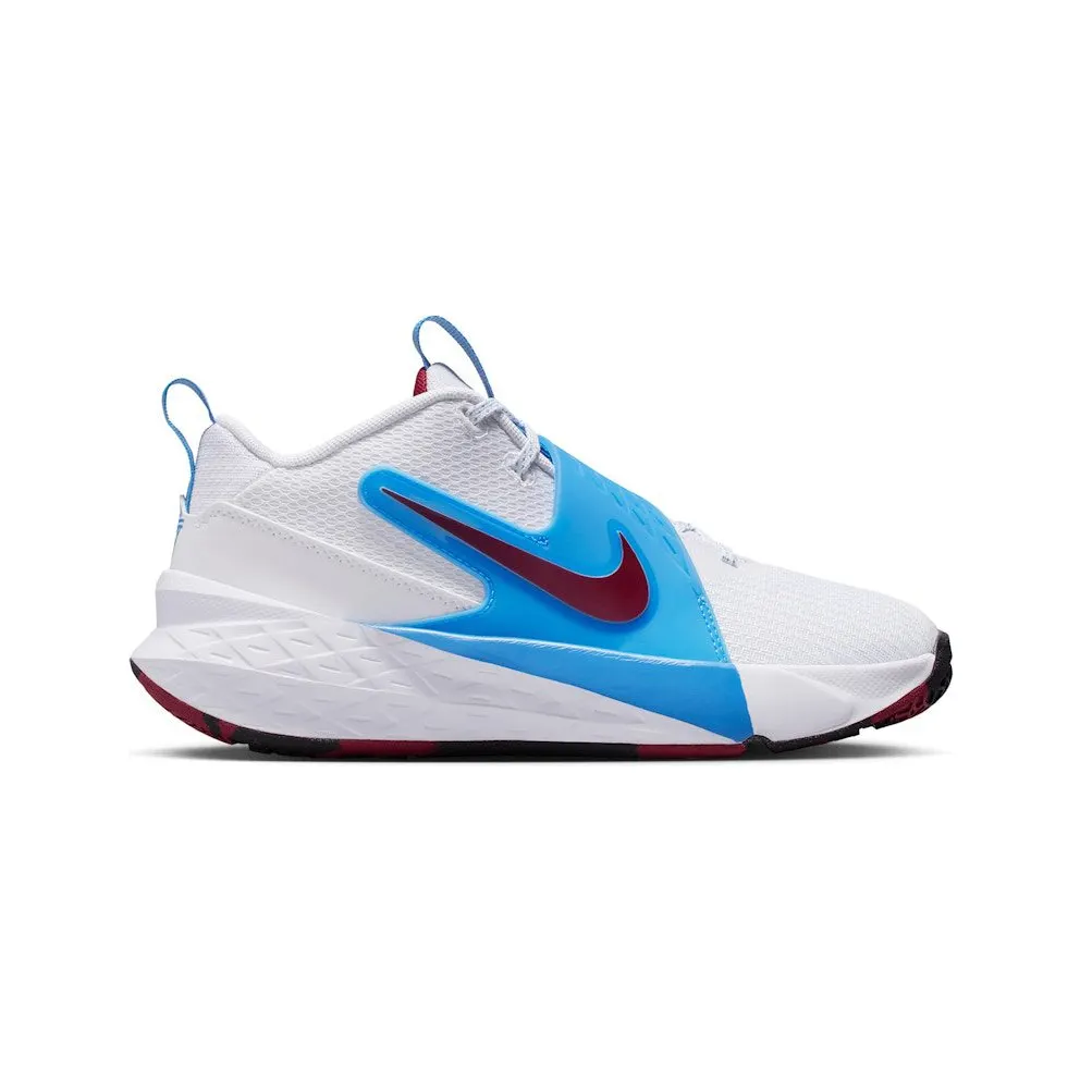 Nike Team Hustle D 12 White University Blue Black Team Red (HF6279-102)