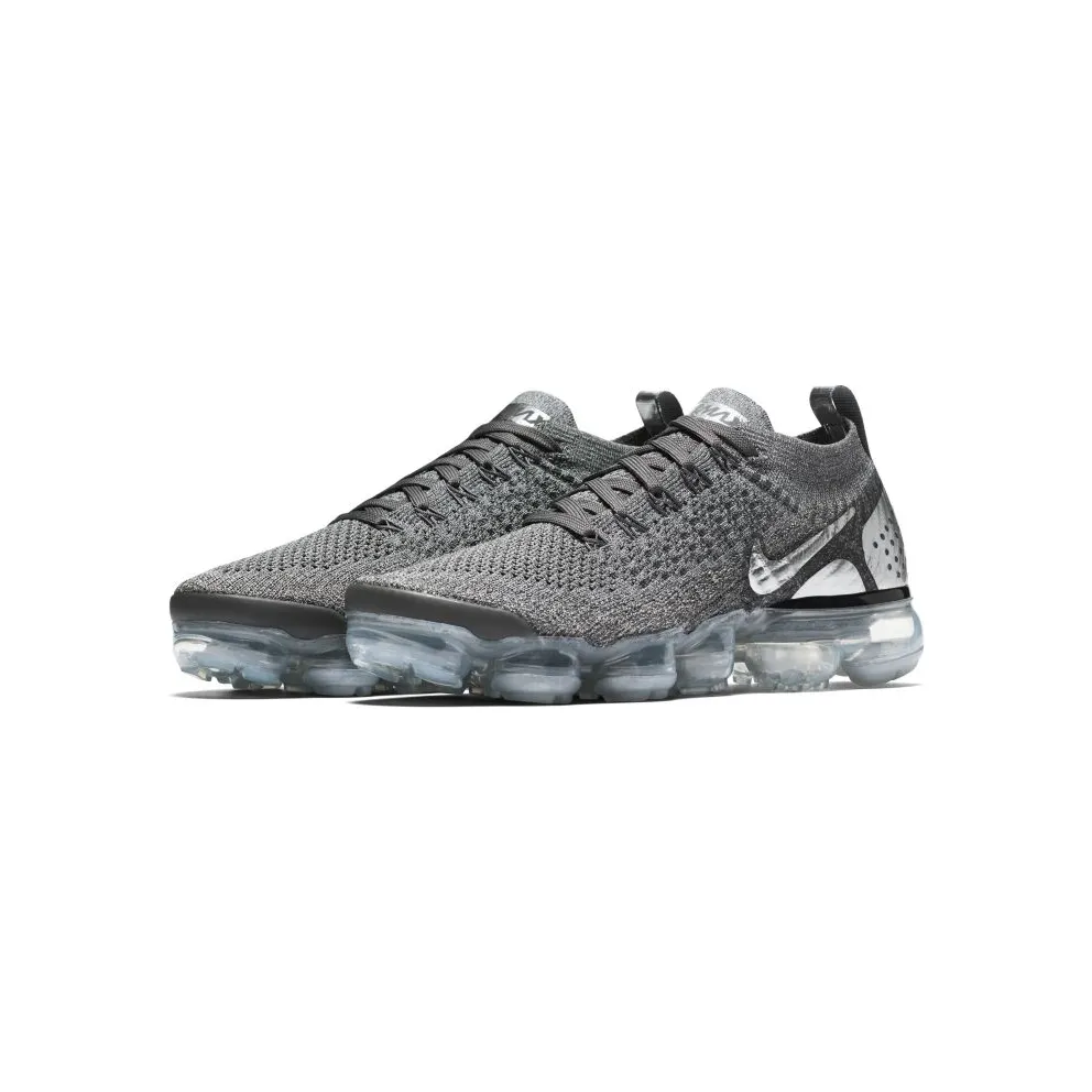 Nike Air VaporMax Flyknit 2 Dark Grey Chrome (W) Dark Grey/Chrome-Dark Grey-Cool Grey (942843-013)