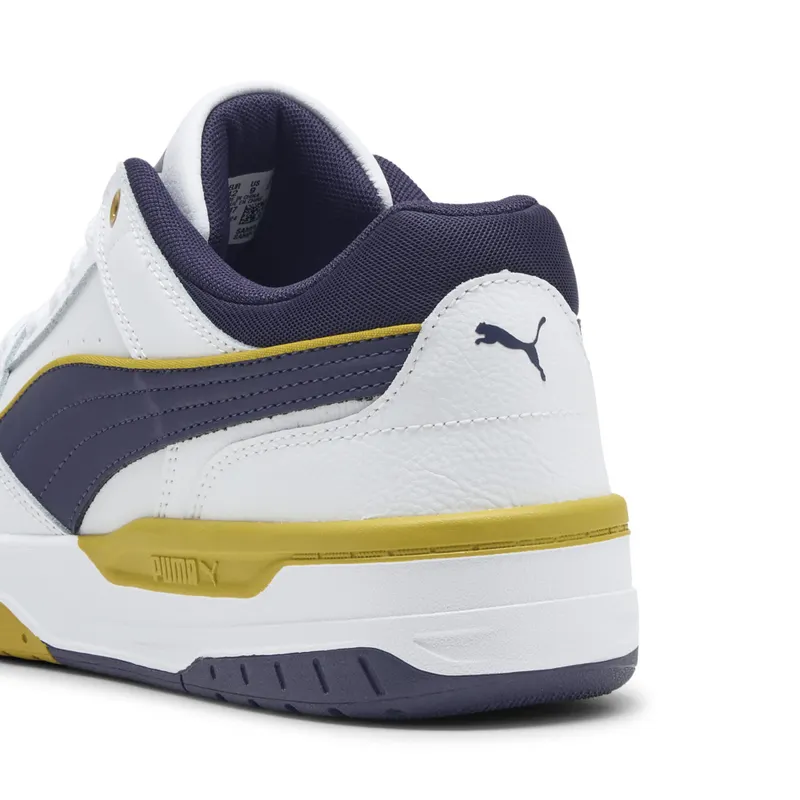 Puma Rebound Retro “Puma White / Deep Plum / Dazzling Yellow” (400197_17)