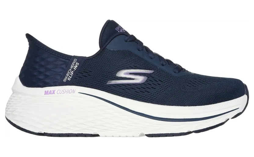 Skechers Slip-ins: Max Cushioning Elite – Vanish Sneaker Marine/Lavendel