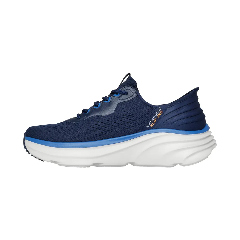 Skechers Slip-ins Relaxed Fit: D’Lux Vapor Sneaker Marine/Orange