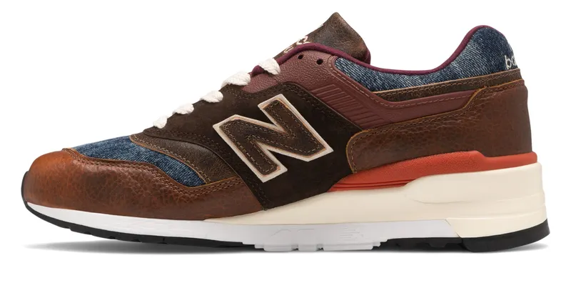New Balance 997 Elevated Basics Brown/Blue (M997SOC)