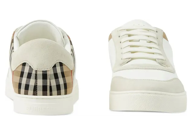 Burberry Check Panelled “White” (8069089 MF STEVIE A9022) (4)