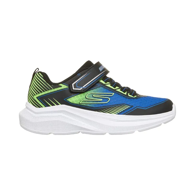 Skechers Microspec Velocity “Grid-Drift Black / Blue / Limoen” (404127LBBLM)