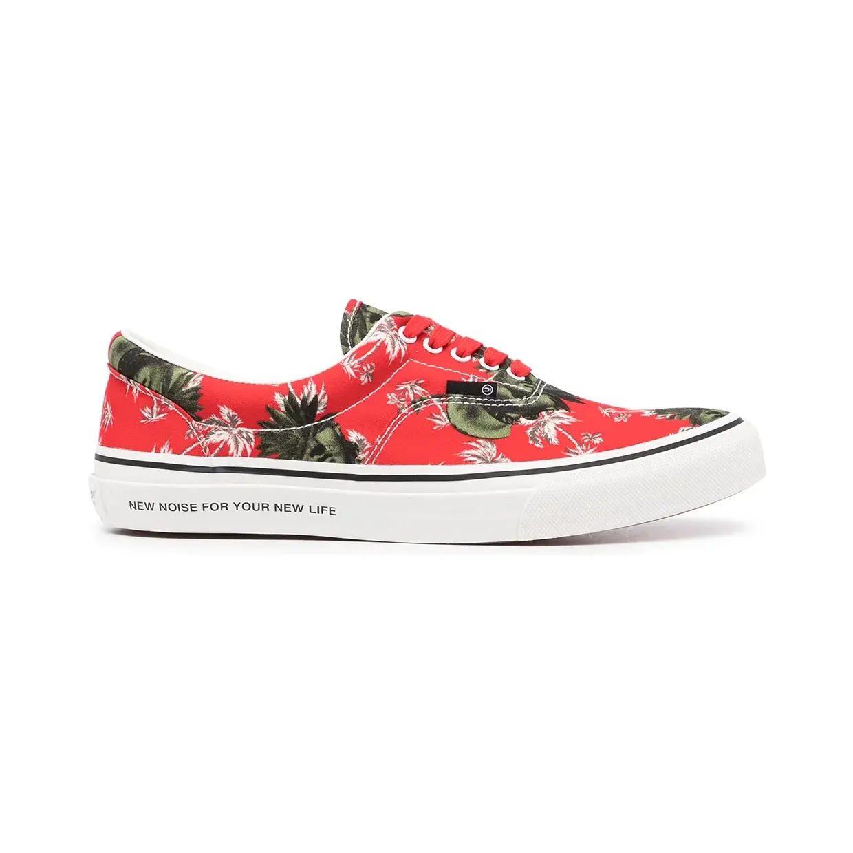 Undercover met palmboomprint “Red” (UC1A4F021)