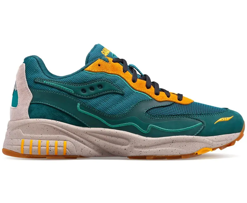 Saucony 3D Grid Hurricane Autumn “Green Orange” (S70670-4)