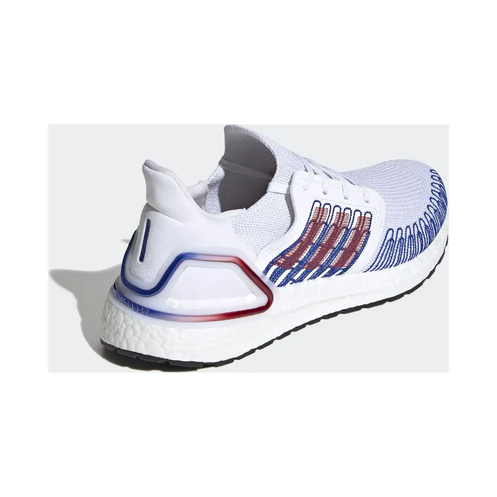 adidas Ultra Boost 20 Scarlet Royal Blue White/Scarlet/Team Royal Blue (EG0712)