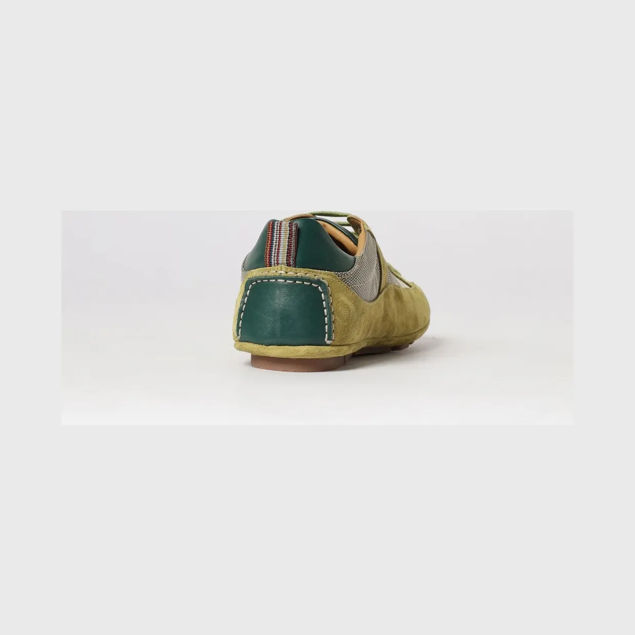 Paul Smith Suede and Mesh Sneakers Lime (M1SMRI05USUE32) (2)
