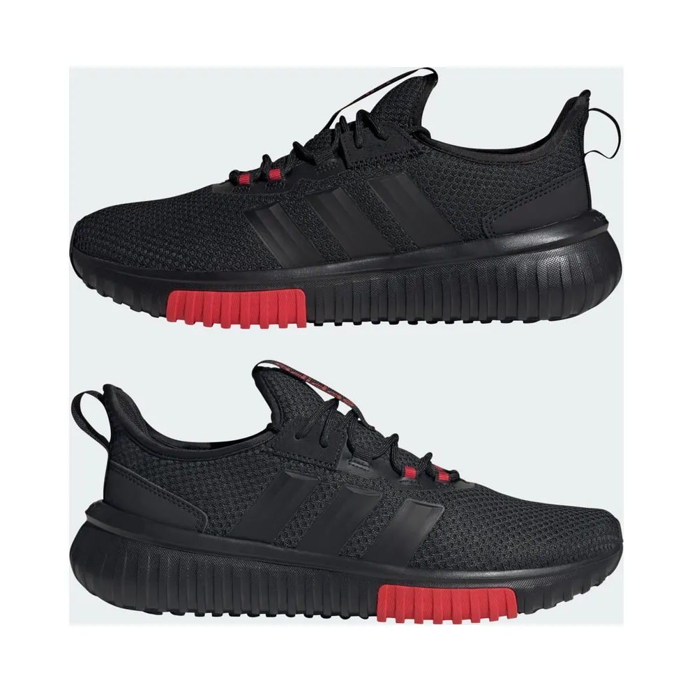 Adidas Kaptir 4.0 “Core Black / Pure Ruby” (JR7190)