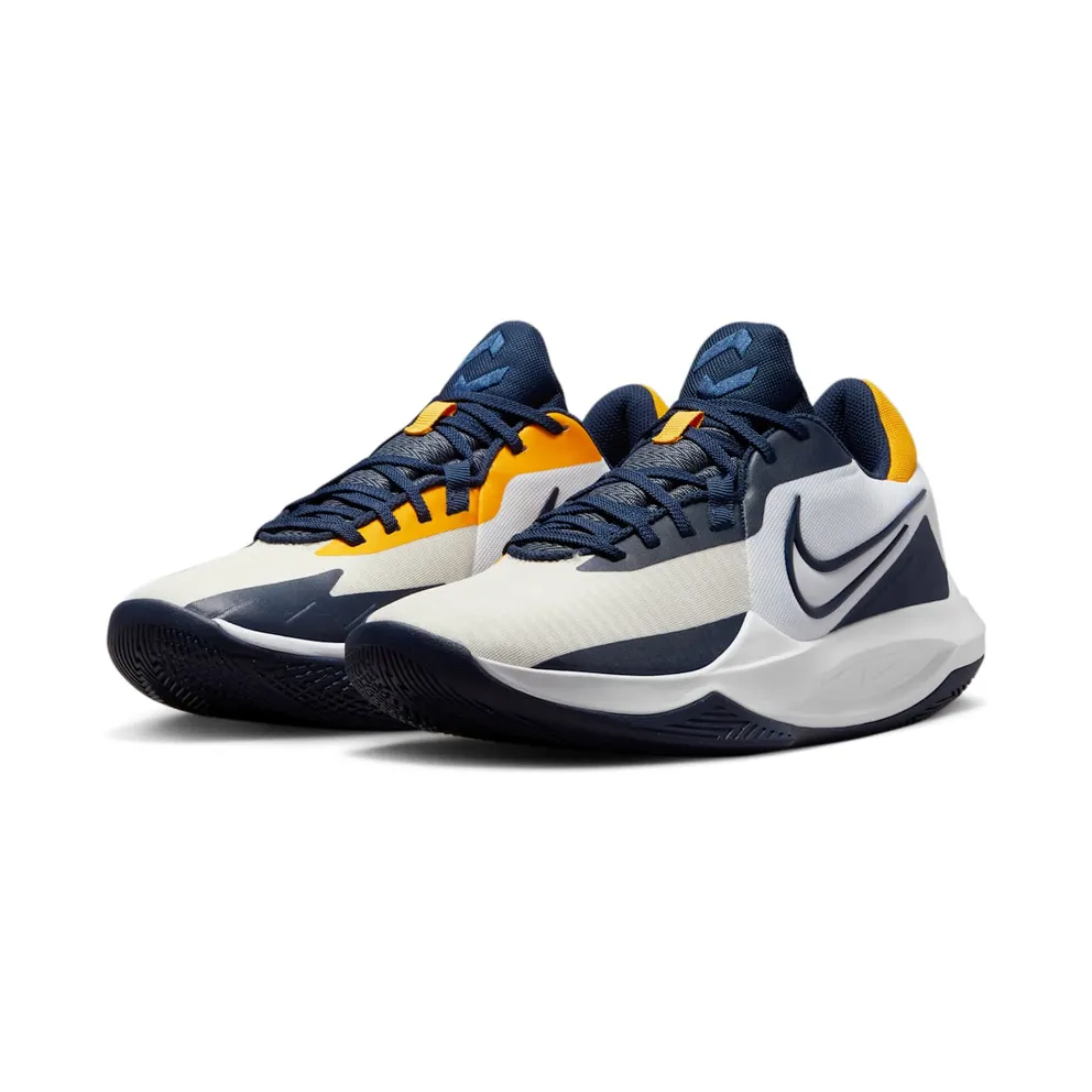 Nike Precision 6 White Midnight Navy Gold (DD9535-101)