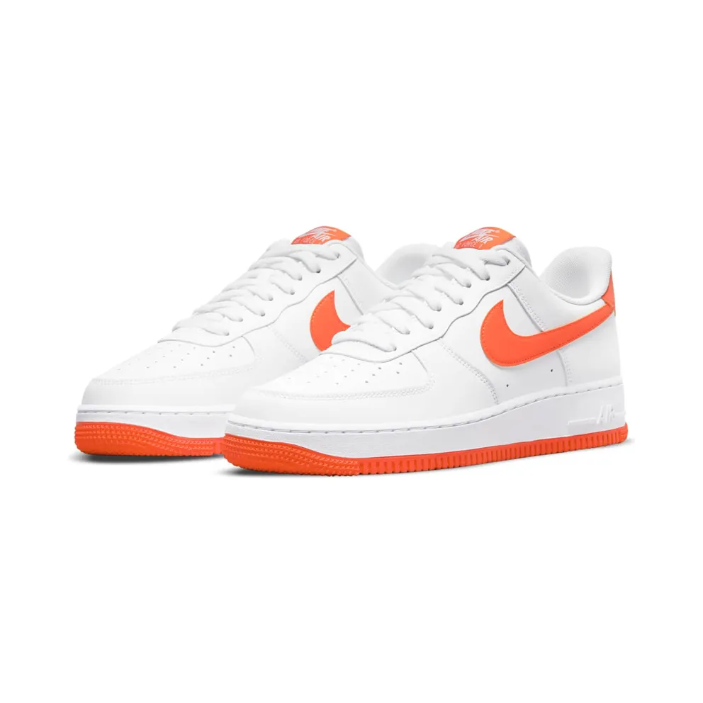 Nike Air Force 1 Low White Orange (2021) (DC2911-101)