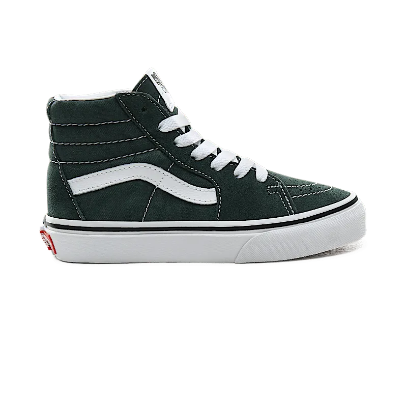 VANS Sk8-hi Shoes for Kids (Green)