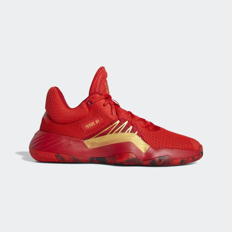 adidas D.O.N. Issue #1 Iron Spider Scarlet/Gold Metallic/Core Black (EG0490)