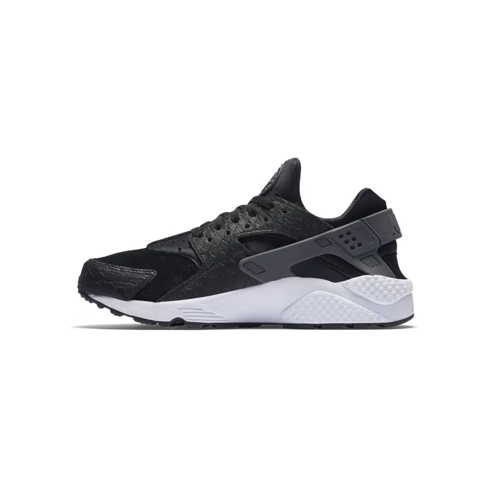 Nike Air Huarache Run Snake Black Dark Grey Black/Dark Grey-White (704830-001)