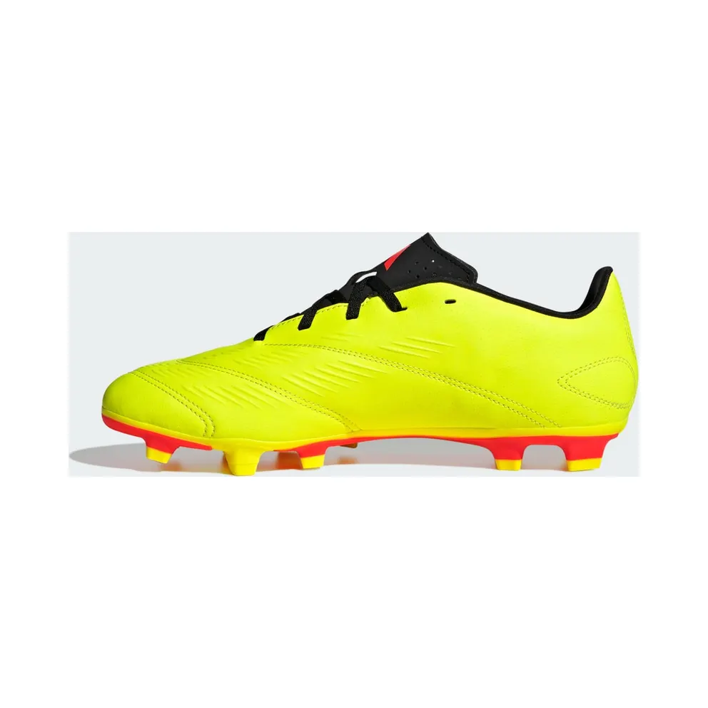 Adidas Predator Club FG “Yellow 2 / Core Black / Solar Red” (IG7757)