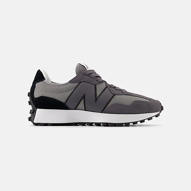 New Balance 327 Black Grey Castlerock (U327MD)
