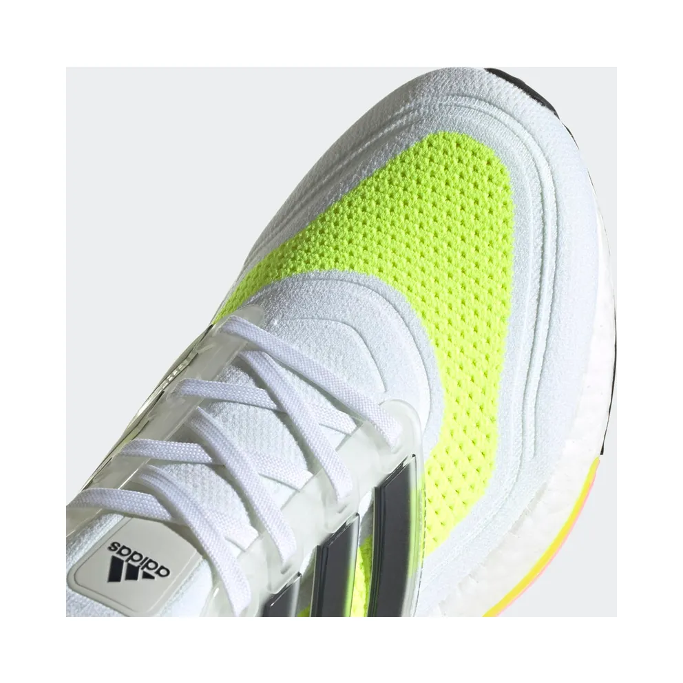 Adidas UltraBoost 21 ‘White Solar Yellow’ Cloud White/Core Black/Solar Yellow (FY0377)