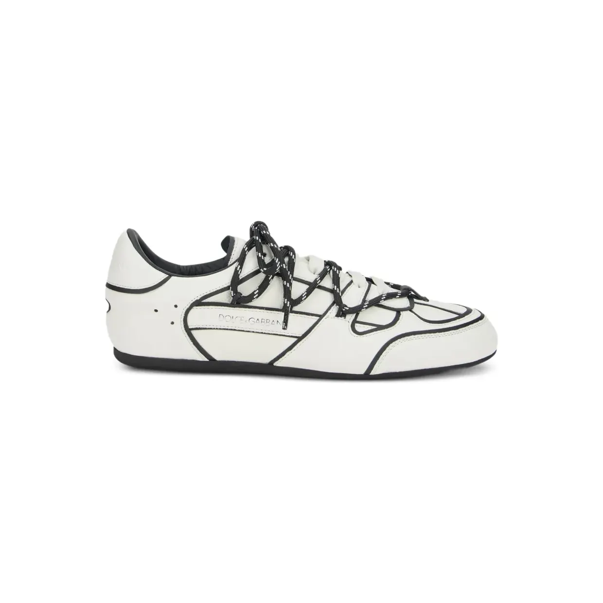 Dolce & Gabbana Dolce & Gabbana contrast-piping lace-up “White” (CS2448A0703)