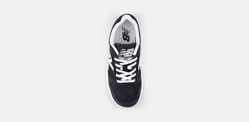 New Balance B480 Lace White Black (PS) (PSB480SB)