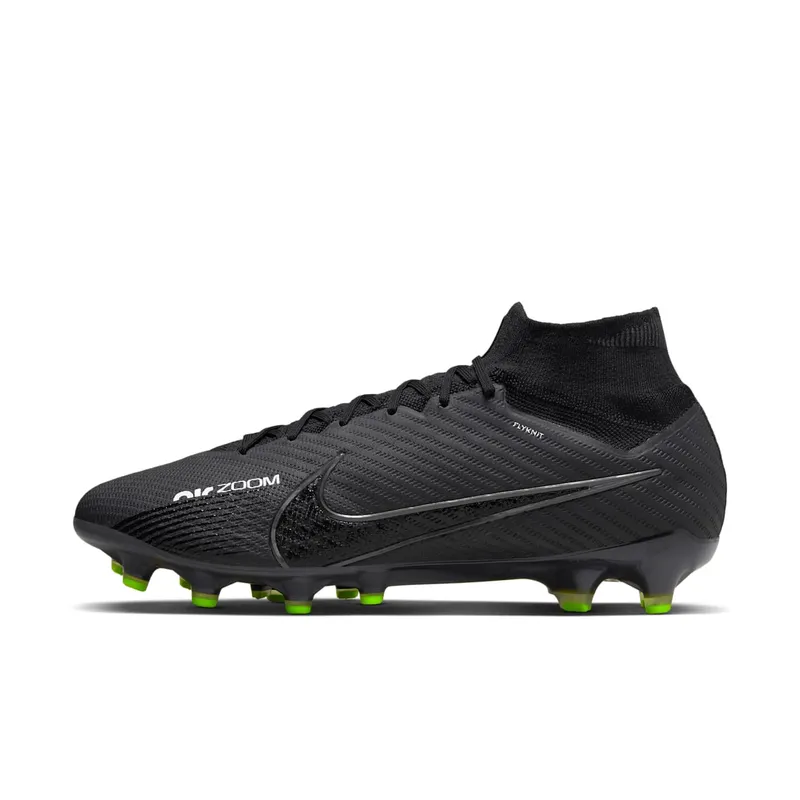 Nike Zoom Mercurial Superfly 9 Elite AG-Pro Black White Volt (DJ5165-001)
