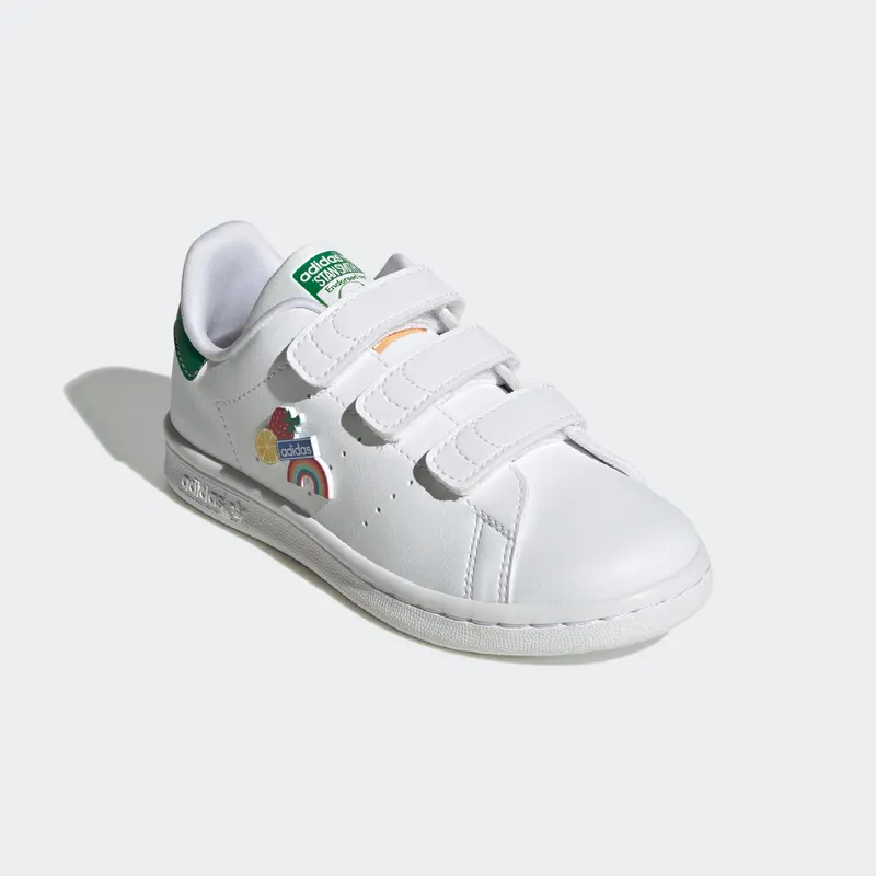 Adidas Stan Smith Cloud White / Green / Pulse Amber (GW8160)