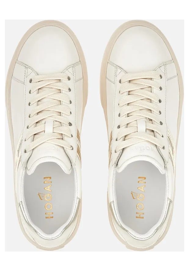 Sneakers Hogan H365 Ivory Gold (HXW3650J310RNP0RU6) (3)